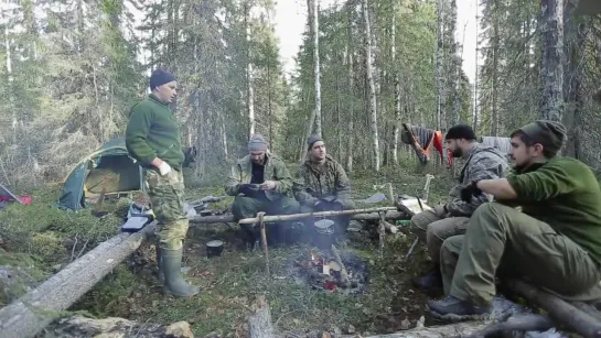 Выживание. Сделай сам. Умелые руки. Строительство избы в глухом лесу своими руками ч.1