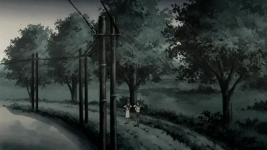 Союз Серокрылых / Haibane Renmei 5 серия 2002