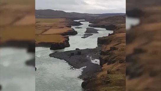 Минниханов показал всю красоту исландских водопадов