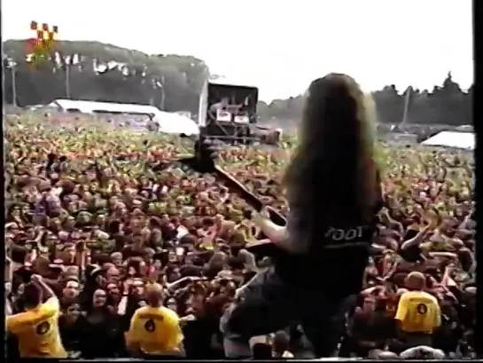 Pantera - backstage & live at Dynamo Open Air, Eindhoven (The Netherlands) May 31st, 1998