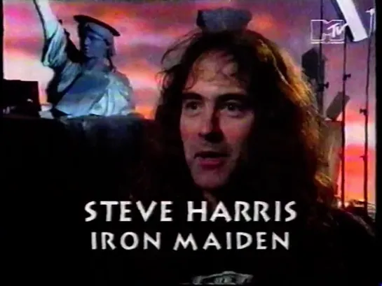 Iron Maiden - making of the From Here to Eternity video 1992