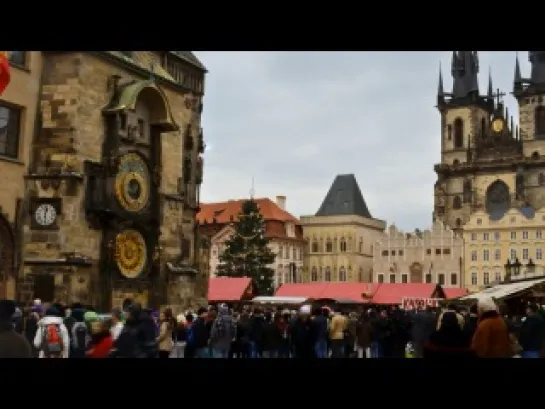 Прага, Чехия (Prague, Praha, Czech Republic) <timelapse>