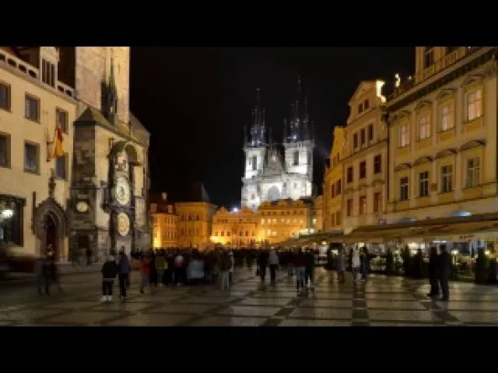 Прага, Чехия (Prague, Praha, Czech Republic) <timelapse>