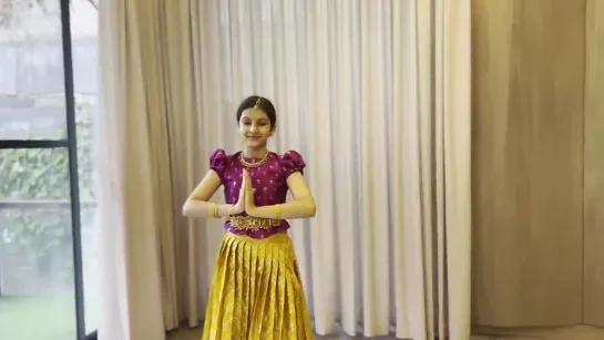 Sitara Ghattamanenis First Kuchipudi Dance Performance _ Sri Rama Navami _ Mahesh Babu