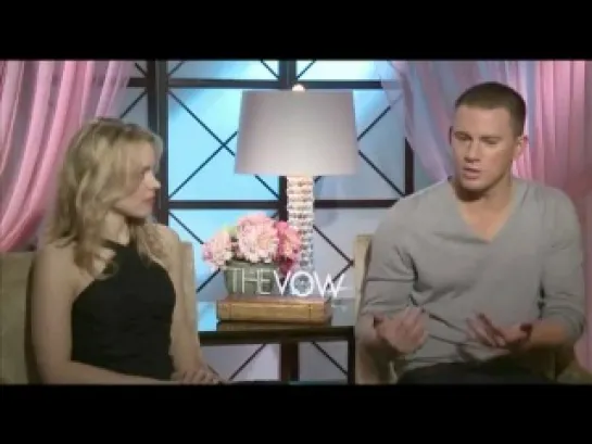 CHANNING TATUM, RACHEL McADAMS interview by Anna Pavlova 2012