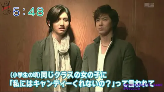 13.03.2012 - Tohoshinki - ABC Good Morning Call & Chi Chin Pui Pui рус саб [DBSK TVXQ]