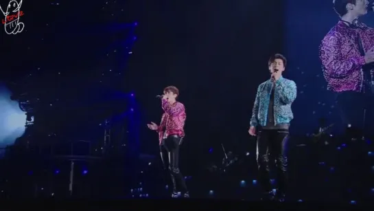 Tohoshinki - Love In The Ice (live tour 2015 WITH) рус саб DBSK TVXQ