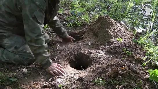 Костер разведчика ножом и руками _ Секреты войсковой разведки СССР