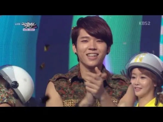 130802 Music Bank • Ending (Ailee win)