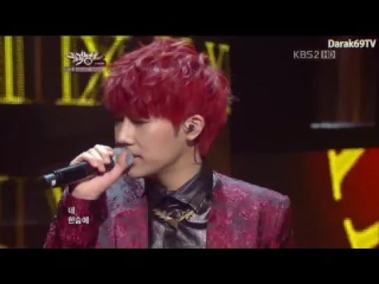 121130 Music Bank •  Sunggyu - 60 sec.