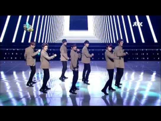 111208 Infinite - Be Mine + Paradise (JTBC Music On Top)