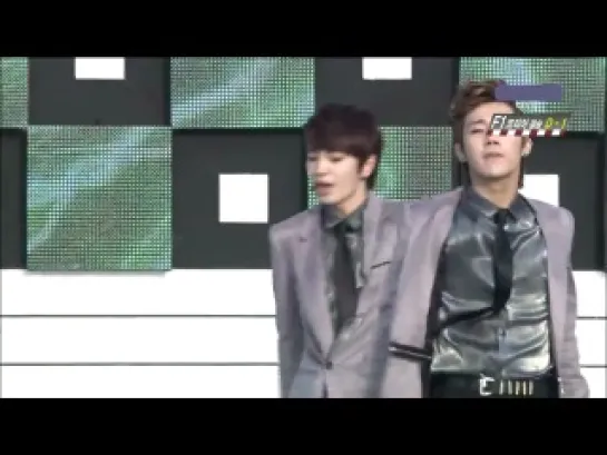 Infinite - Be Mine @ Music Core 111015