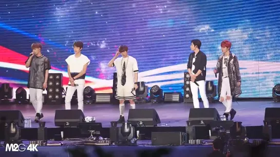 [직캠] 150815 광복70주년 불꽃놀이 - 인피니트 ( 그해 여름 ) 음향사고 4K