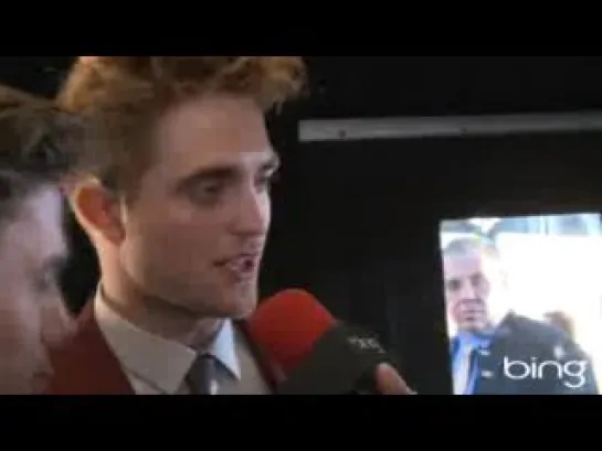 Robert Pattinson and Jackson Rathbone at Eclipse Premiere