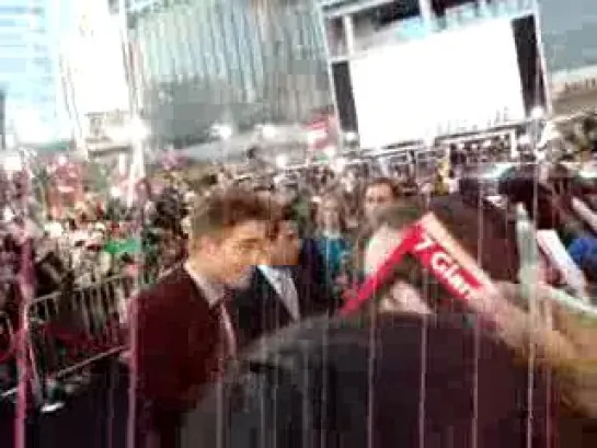 Robert Pattinson at Eclipse Premiere