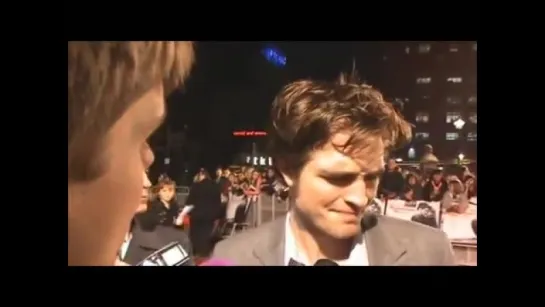 Robert Pattinson and Emilie De Ravin at the Remember Me premiere - Leicester Square, London, 17th March 2010