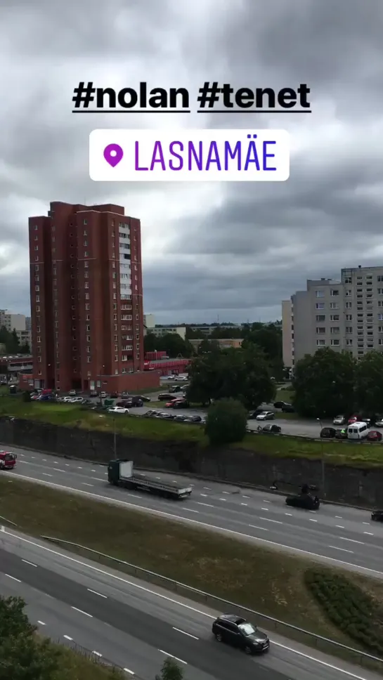 BTS Tenet on the Laagna tee, Tallinn, 10.07.2019