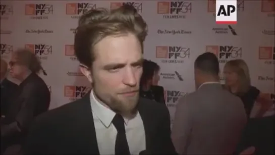 Robert Pattinson at the 54th NYFF Screening Of 'The Lost City Of Z'