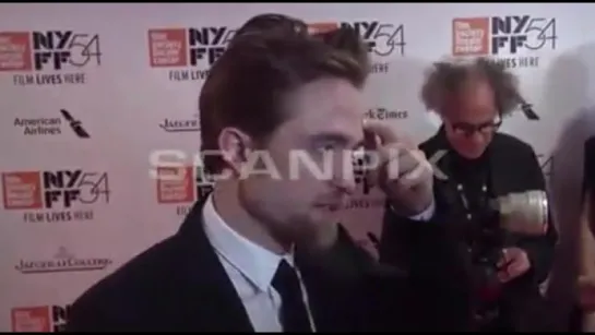 Robert Pattinson looks Dapper arriving at the 54th New York Film Festival closing night screening of 'The Lost City Of Z'