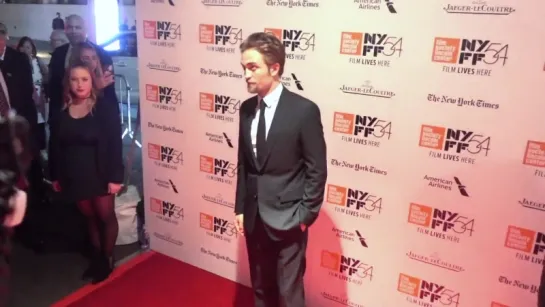 Robert Pattinson on The Lost City of Z NYFF Red Carpet 15 Oct 2016