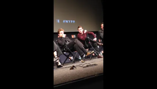 54NYFF - When Marvel asked Tom Holland what happened to his face... #SpiderMan #nyff #TheLostCityOfZ