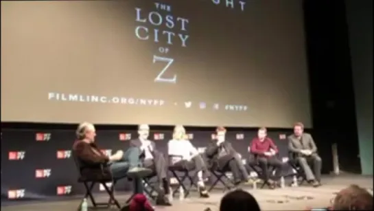 THE LOST CITY OF Z Press conference - 15.10.16