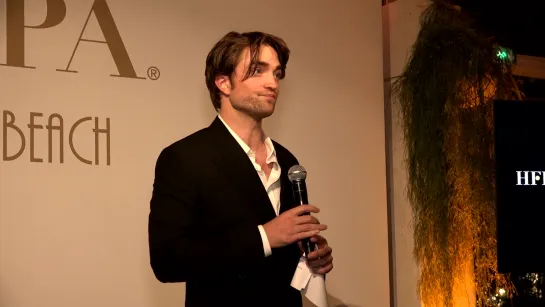 Rob at Cannes HFPA Philanthropic party, 19.05.2019