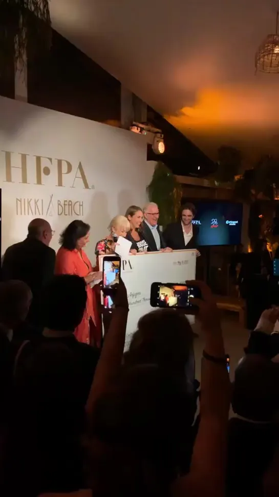 Robert Pattinson at HFPA party in Cannes, 19.05.2019