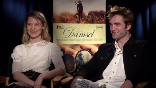 Hollywood First Look Features: Damsel press junket interview w/Rob and Mia