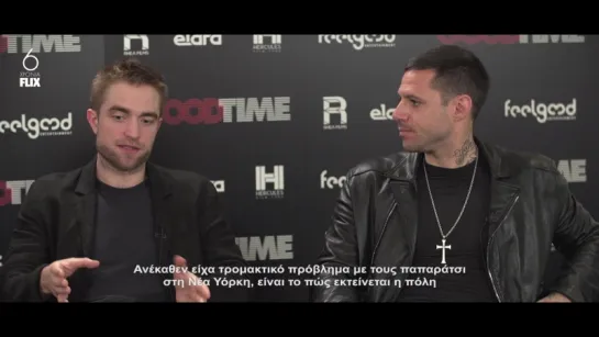 Flix: Robert Pattinson, Paris Kasidokostas and Terry Dougas talk about Good Time