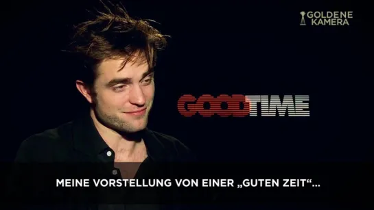 GOLDENE KAMERA GERMANY interviews Rob about his movie GOOD TIME