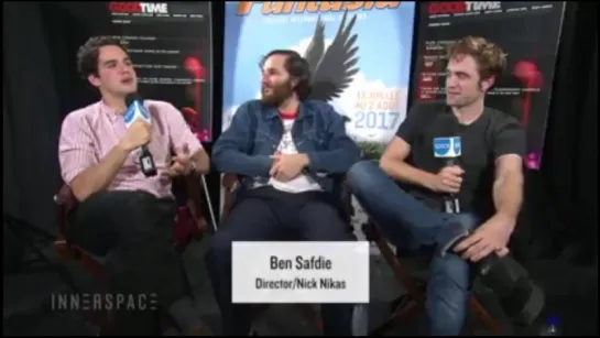 InnerSpace interview with Robert Pattinson, Ben and Joshua Safdie.