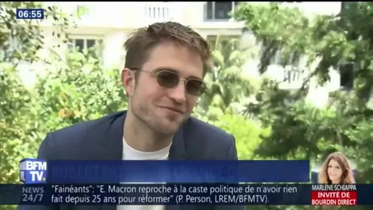 BFMTV People‏: Robert Pattinson is no longer the idol of the teenagers and wants to show it in his new film