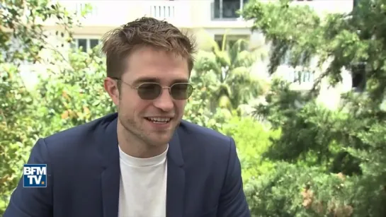 Robert Pattinson's Interview in Cannes with BFM TV