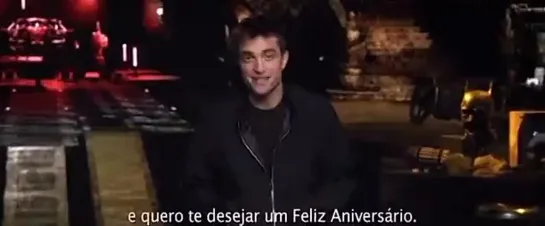 Robert Pattinson wishing Neymar a 'Happy Birthday'