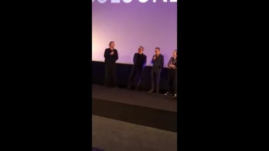 Lars Eidinger at "High Life" Q&A at Köln