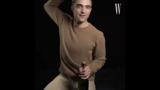 W magazine: Robert Pattinson and more stars pop the champagne