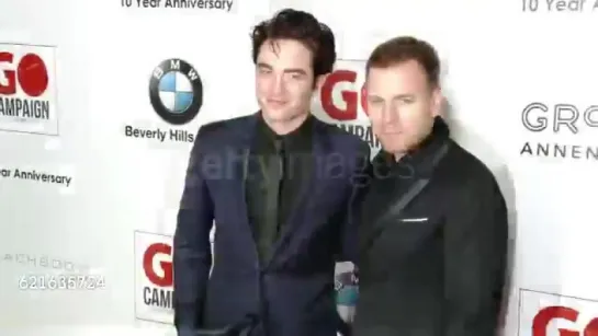 Robert Pattinson and Ewan McGregor at GO Campaigns Gala, 05.11.2016