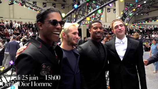 Robert Pattinson featured in VOGUE HOMMES: 24h dans la vie d'A$ap Rocky video