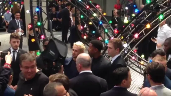 Robert Pattinson, A$AP Rocky & Michael B. Jordan at Dior Show, 25.06.2016