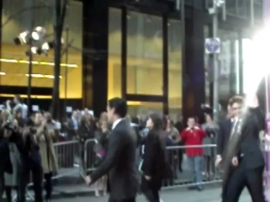 Rob entering the Red Carpet at WFE Premiere