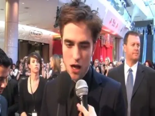 Rob talks to Glamour UK (Rob talks about being voted Glamour's Best Dressed Man)