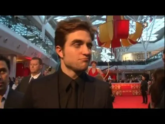 ITN Red Carpet Interview - Rob talks on-screen kisses