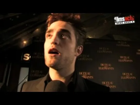 Preview with Rob's interview with Cinema Jeuxactu at the WFE Paris Premiere