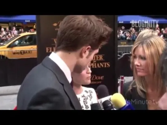 "Water for Elephants" NYC Premiere: BloginityTV