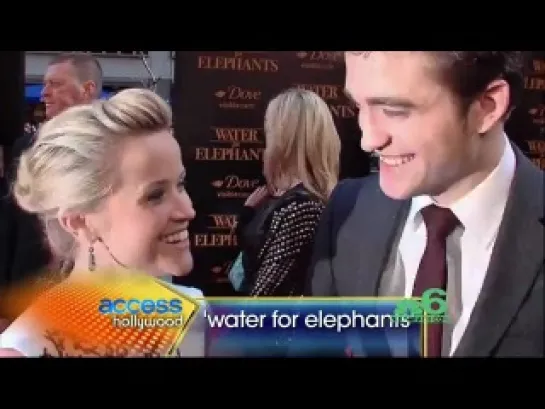 Access Hollywood At Water For Elephants Premiere