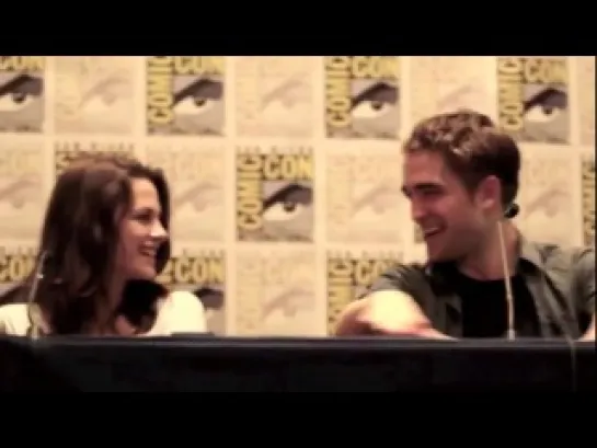 Splash Video: Kristen Stewart has Robert Pattinson eating out off her Hand