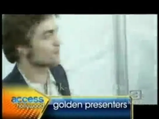 Access Hollywood - Rob’s next stop: the “Golden Globes"