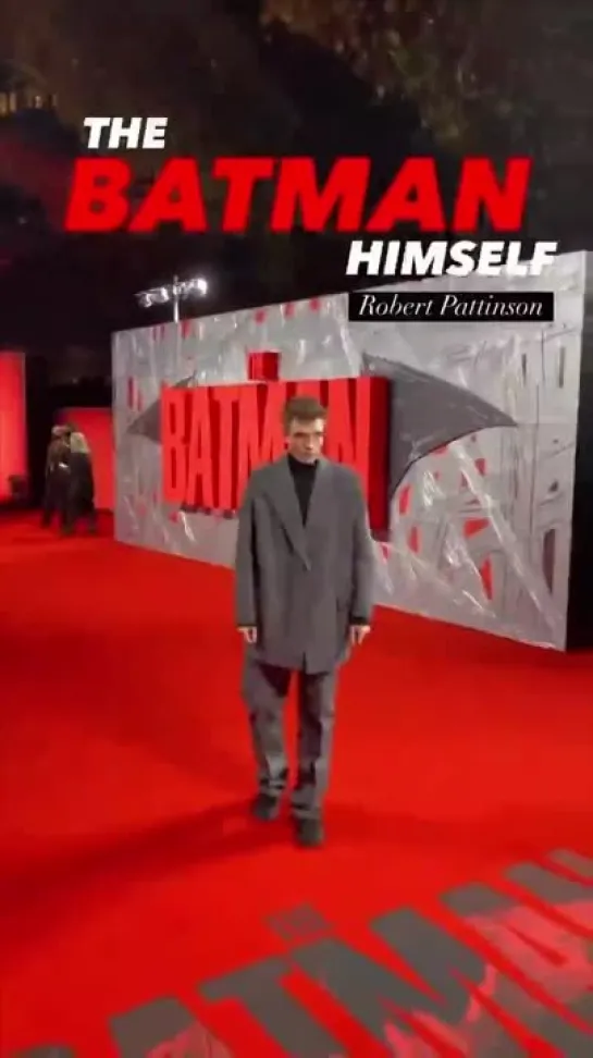 Robert Pattinson at #TheBatman London premiere, 23.02.2022