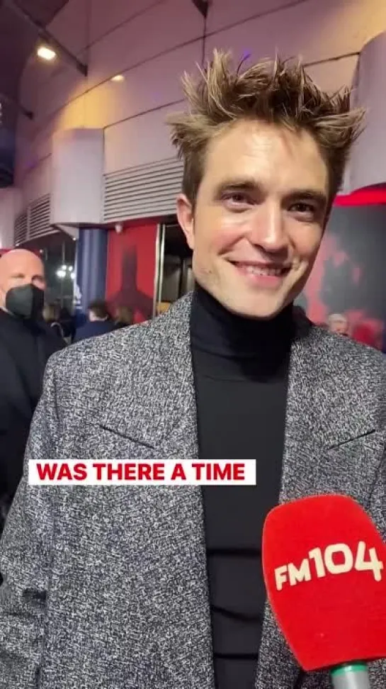 Robert being interviewed at #thebatman London premiere, 23.02.2022